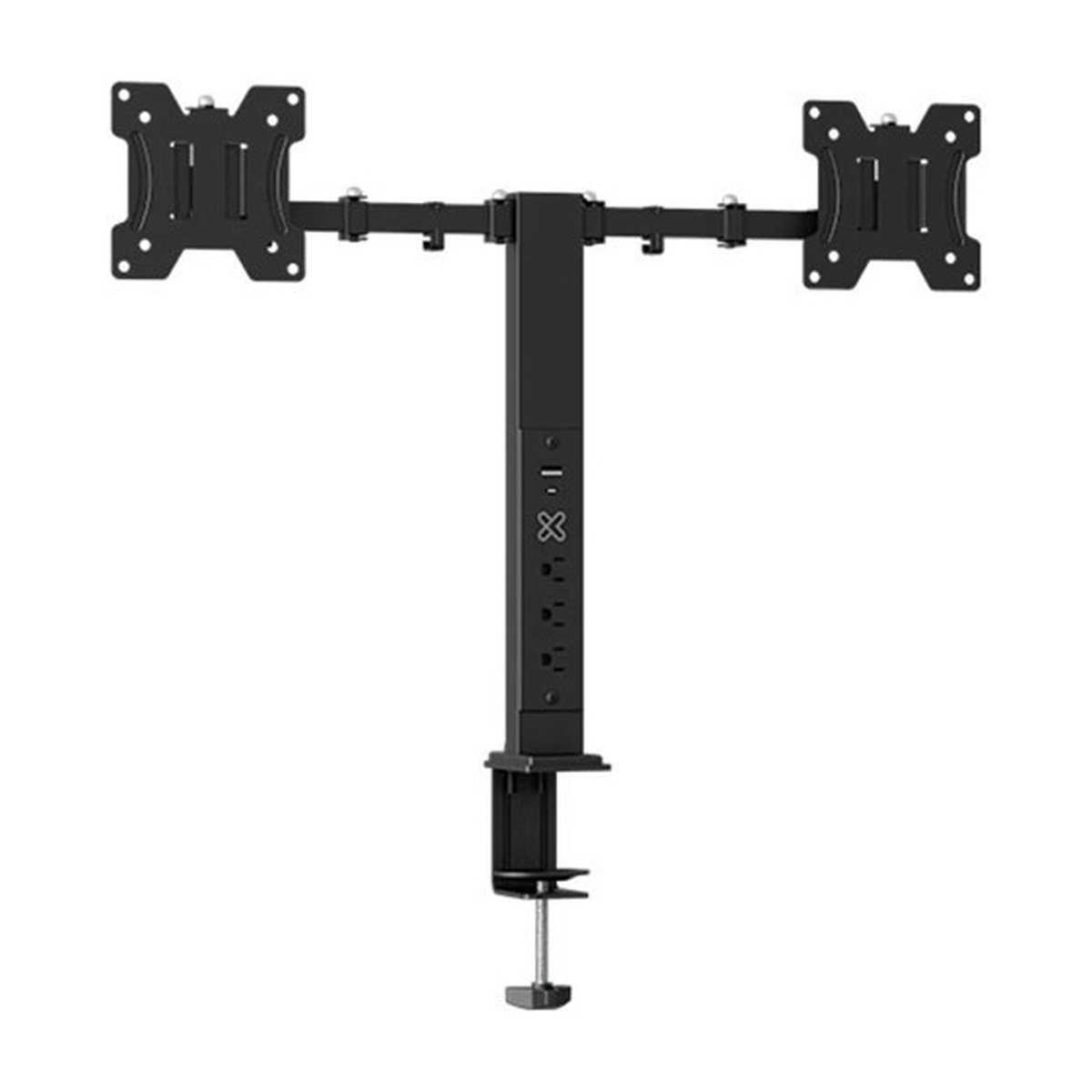 Klip Xtreme Base para Monitor Dual – 13» a 32» – USB Power Strip