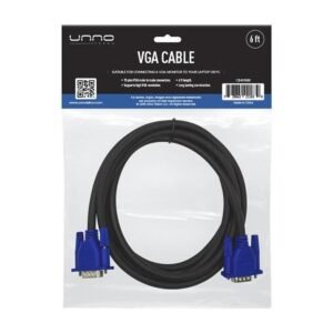 Cable Unno VGA 1.8m – CB4016BK