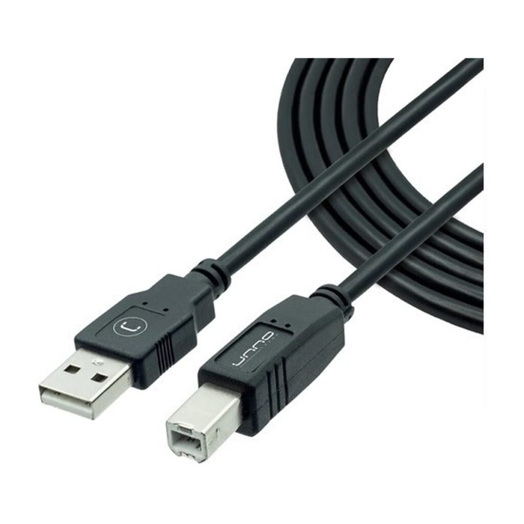 Cable Unno Tekno – USB para impresora – 3 m – CB4007BK
