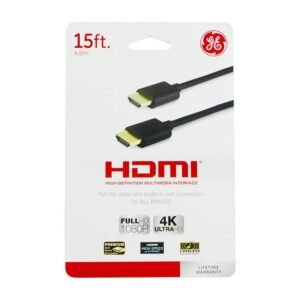 Cable General Electric HDMI a HDMI – FHD – 4.6Mts – 33576