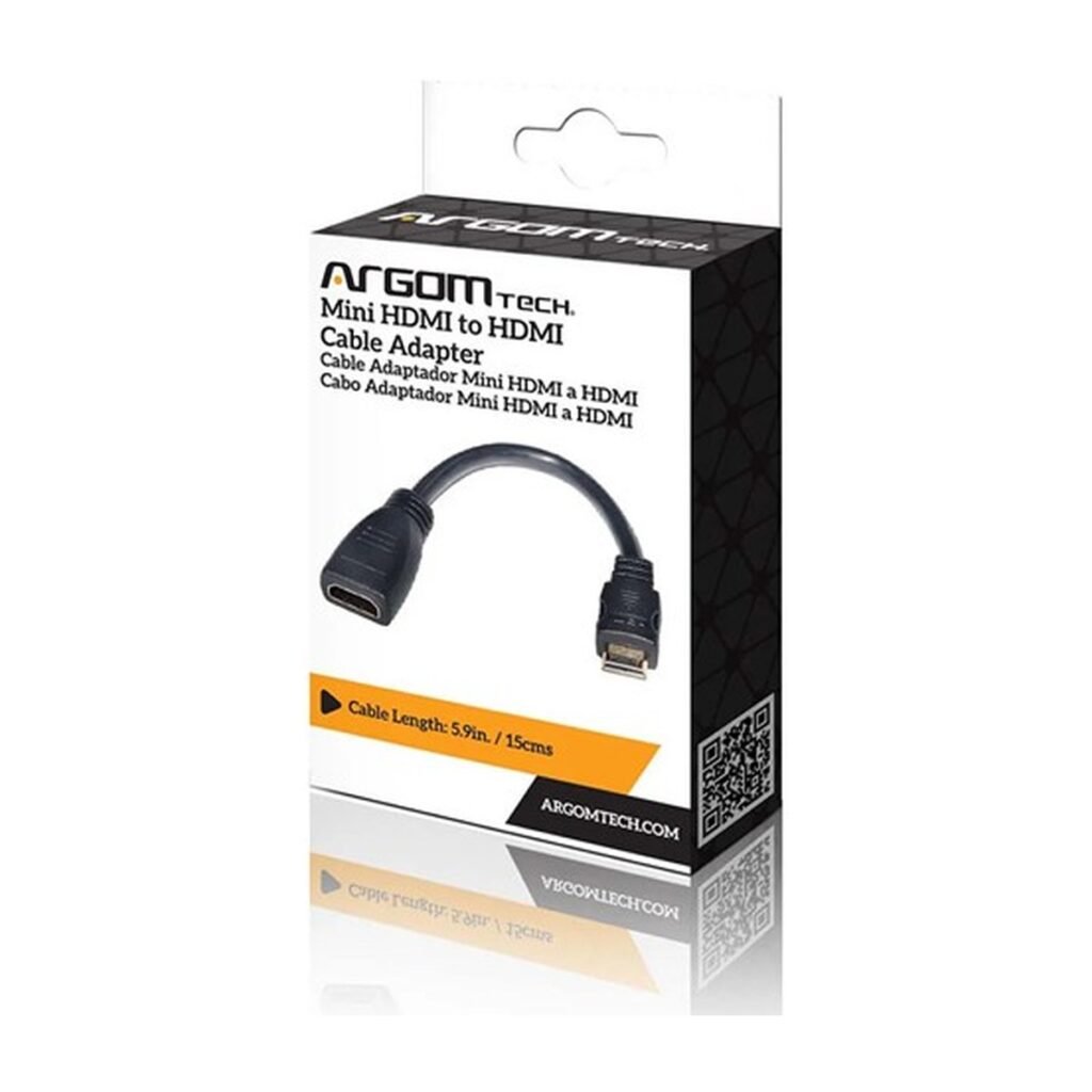 Cable Argom Mini HDMI to HDMI Cable – Negro – ARG-CB-0052