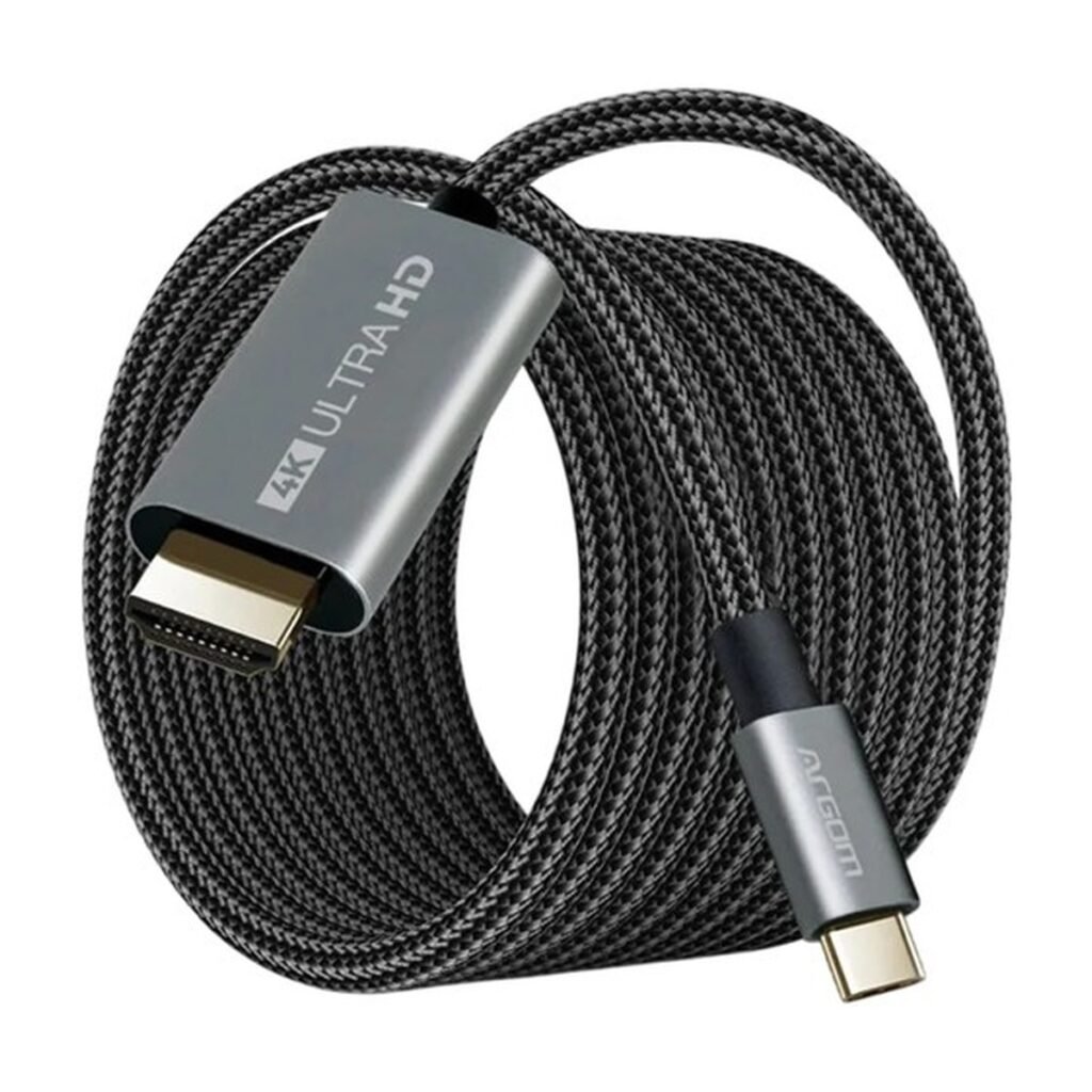 Cable Argom Tipo-C to HDMI – 4k Ultra HD – 1.8M – ARG-CB-0091