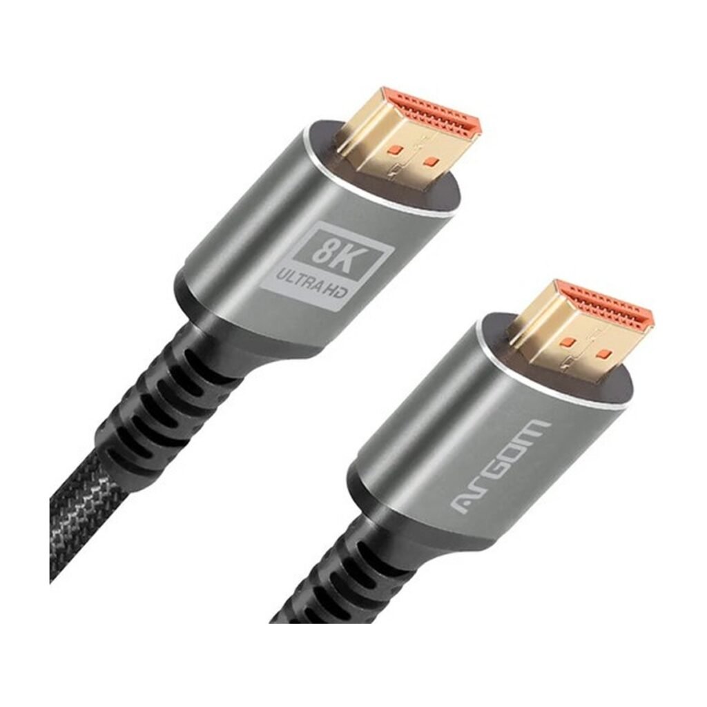 Cable Argom HDMI Premium 8K – 1.8M – Negro – ARG-CB-1882
