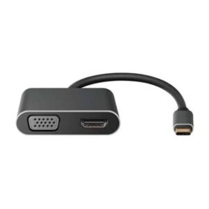 Aon USB C a HDMI y VGA – AO-AD-1007