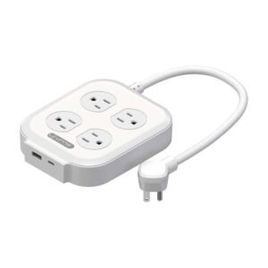Regleta UNNO TEKNO POWERPOD de 4 EN 1 – USB – PW5085WT
