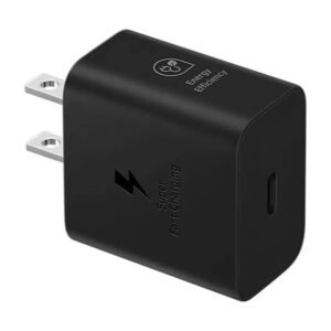 Cargador Samsung con cable – 25W Low Stanby – USB-C 1M- Negro – EP-T2510XBTGTW