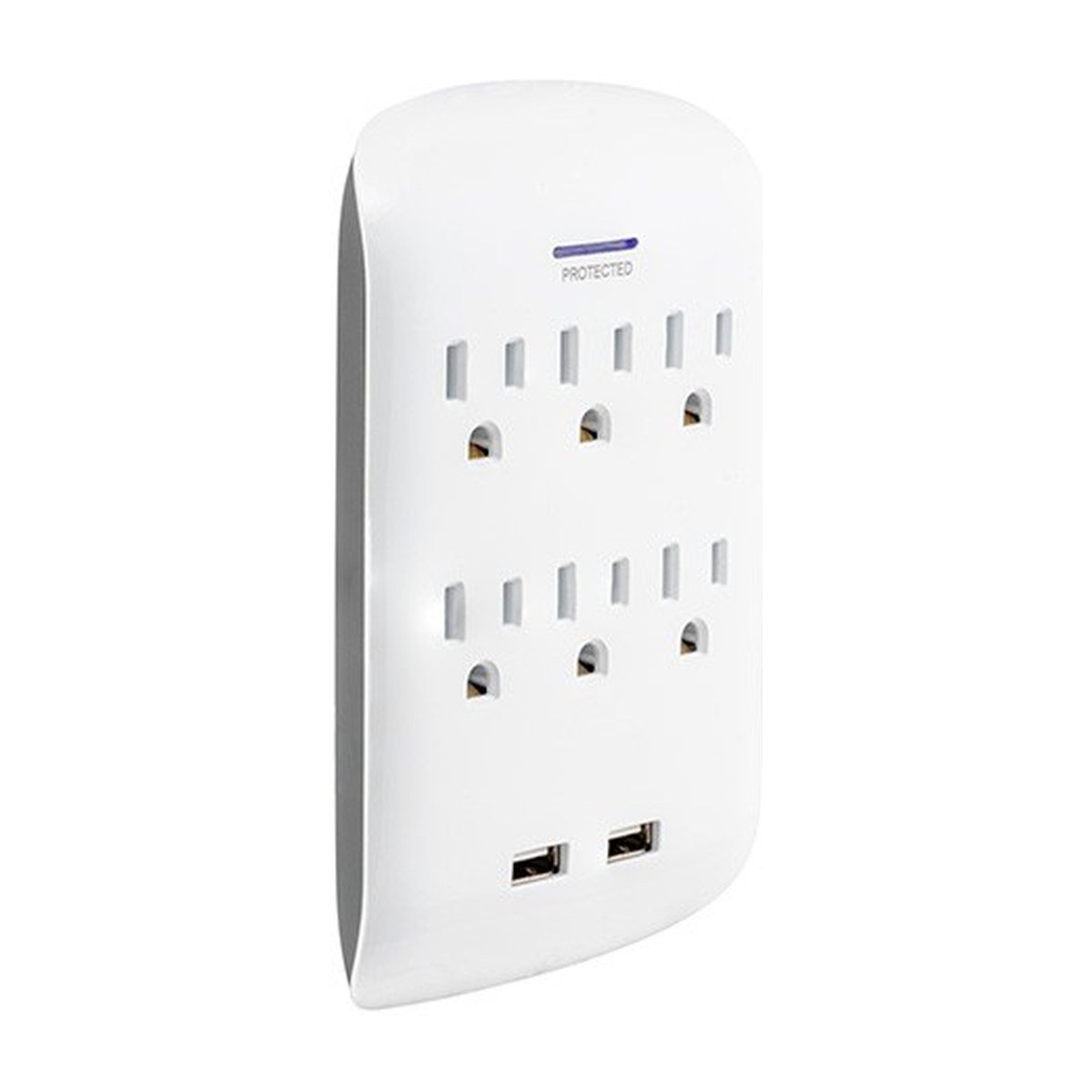 Regleta General Electric USB Charging Surge Tap Ultra Pro – Blanca – 83188