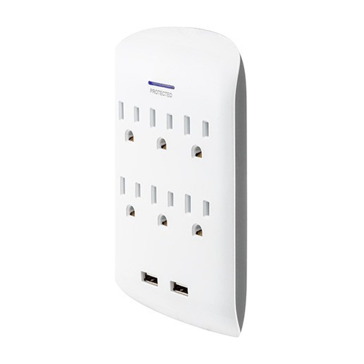 Regleta General Electric USB Charging Surge Tap Ultra Pro – Blanca – 83188