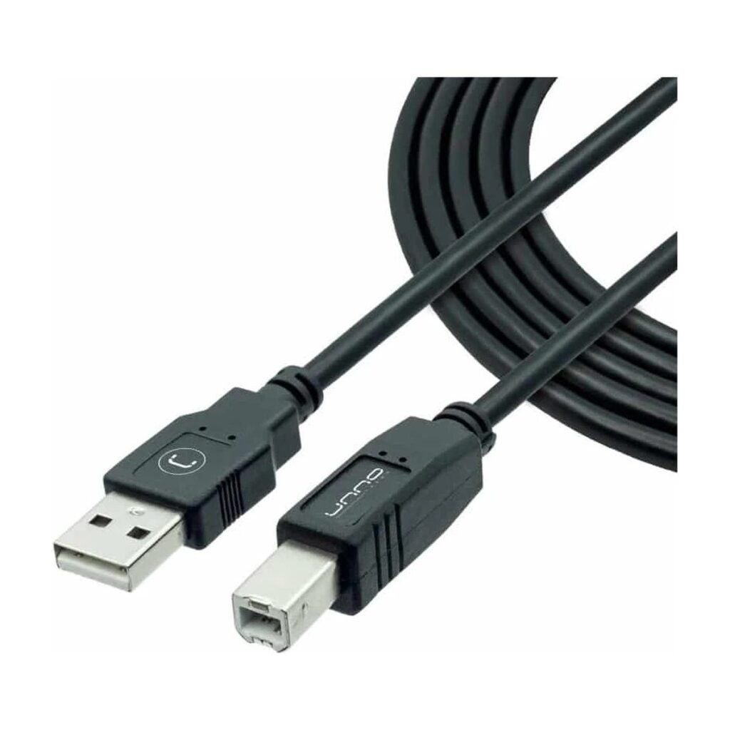 Cable UNNO USB-A a USB-B – 3mts
