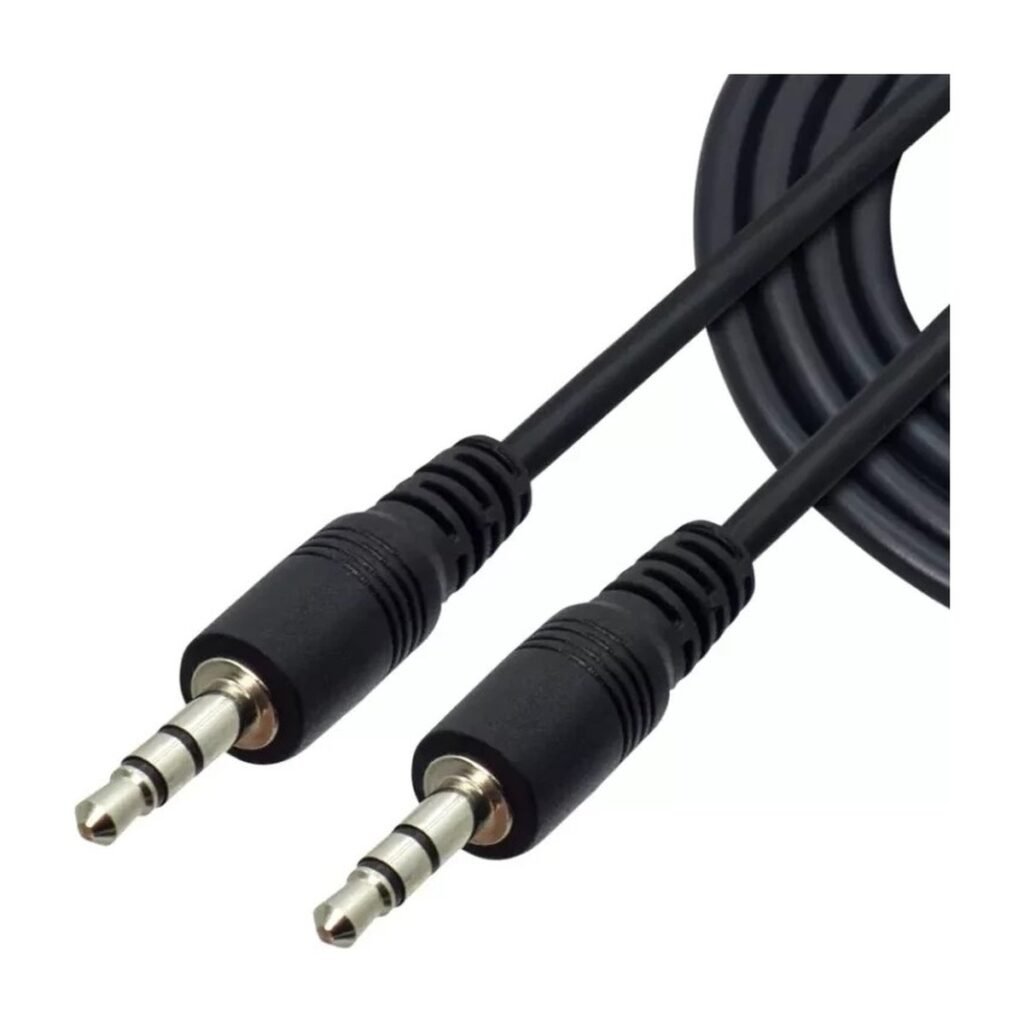 Cable unno Stereo Audio 3.5mm – macho a macho – 1.5mts