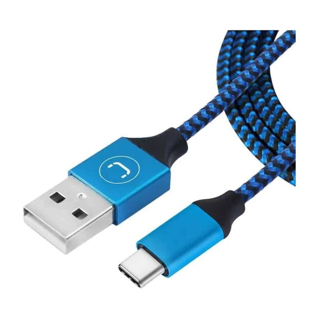 Cable UNNO USB A USB-C – AZUL