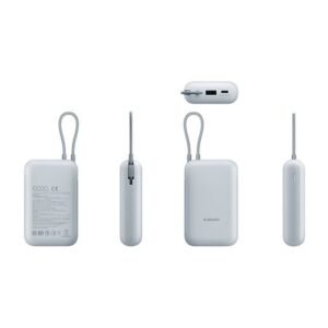 Xiaomi Power Bank 10000mAh – Cable Integrado – Blue – BHR9073GL