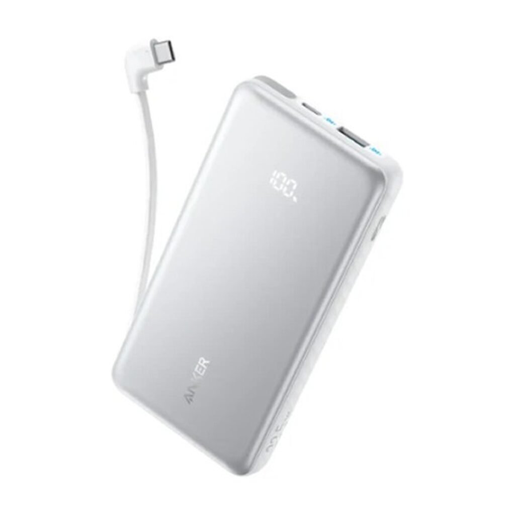 Anker PowerBank Zolo – 10000mAh – 22,5W – Blanco