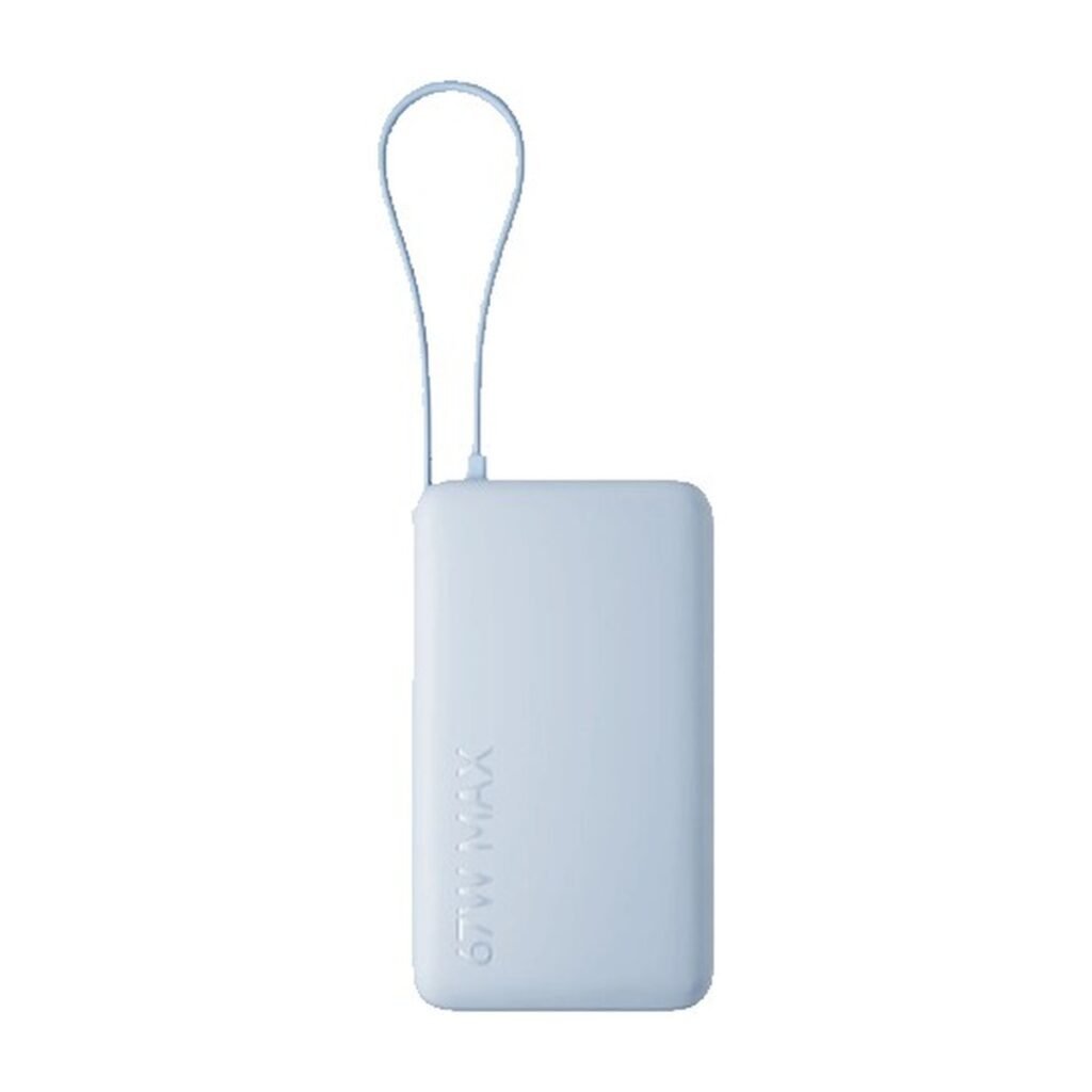 Xiaomi PowerBank – 67W – 10000mAh – Cable Integrado – Ice Blue – 71527