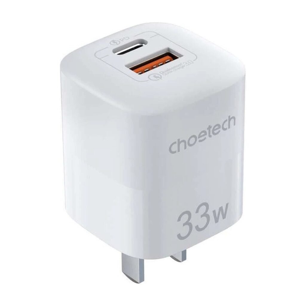 CHOETECH USB-C+A GAN 33W