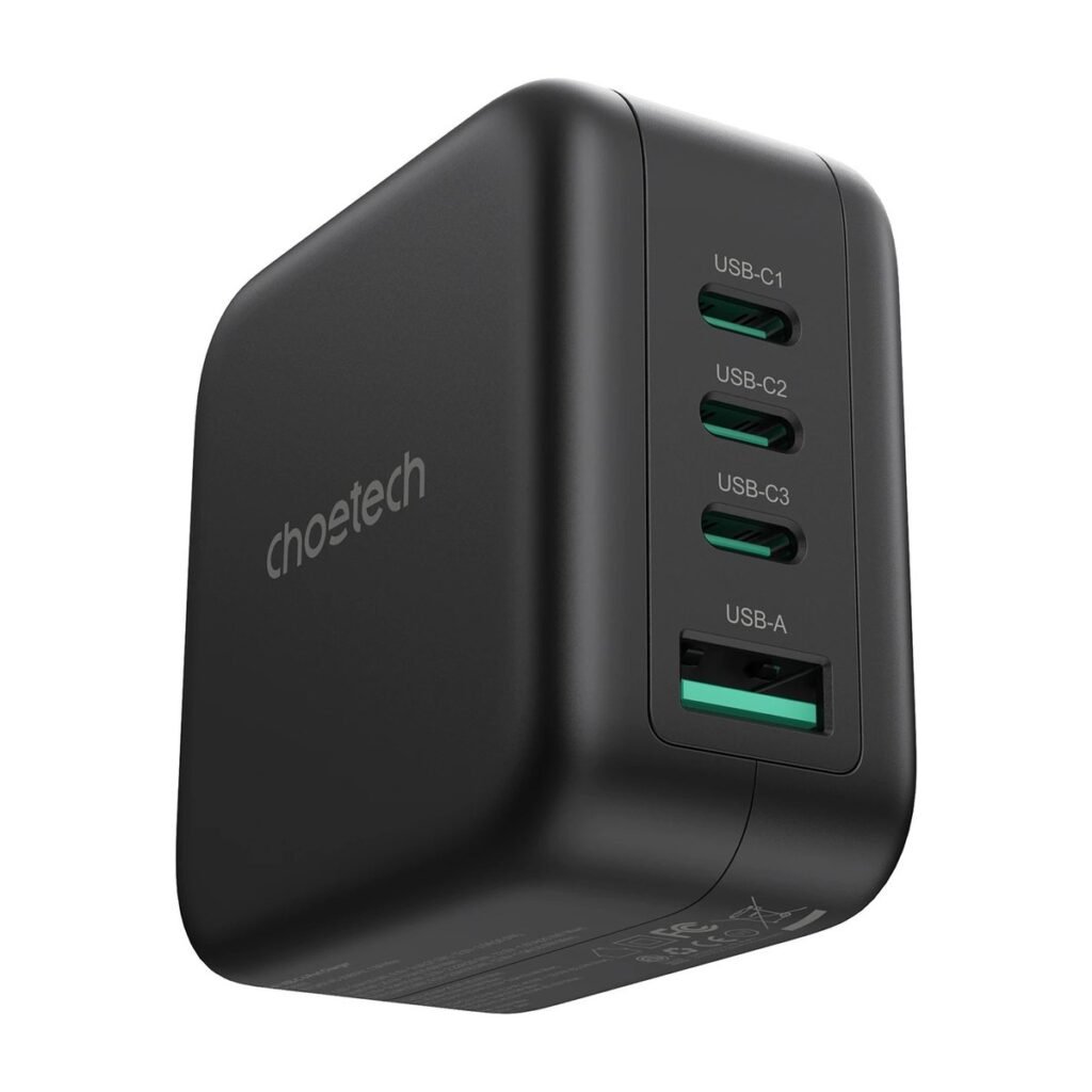 CHOETECH USB-3C+A GAN 70W