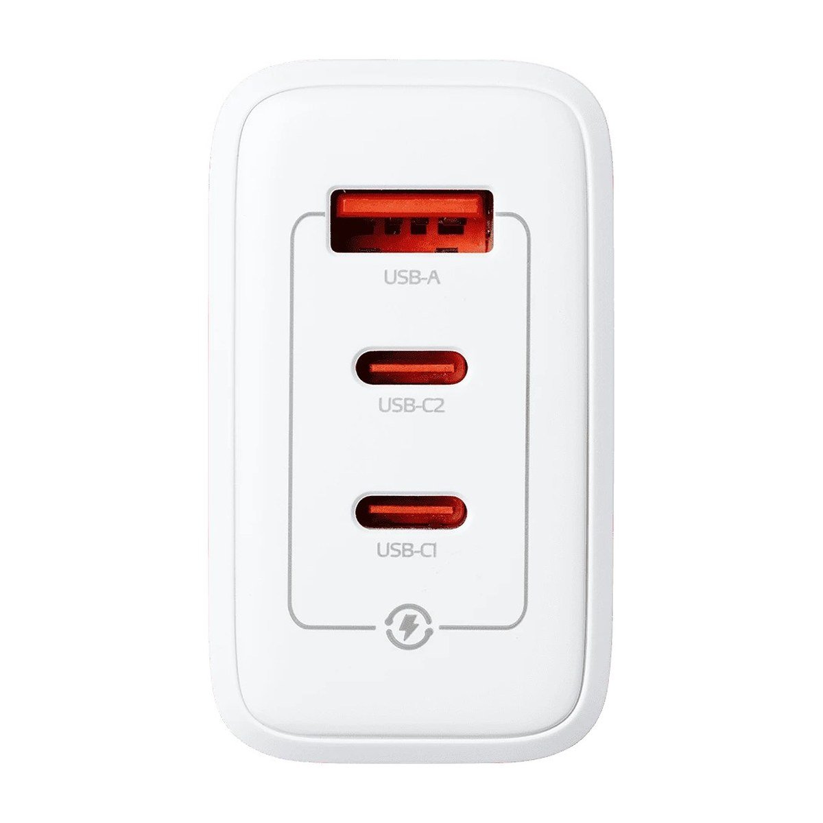 CARGADOR DE PARED ADATA – 1 USB- 2 USB-C – 65W – BLANCO