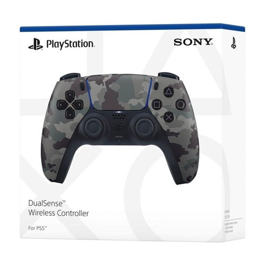 Sony Playstation PS5 Dual Sense Wireless Grey Camouflage