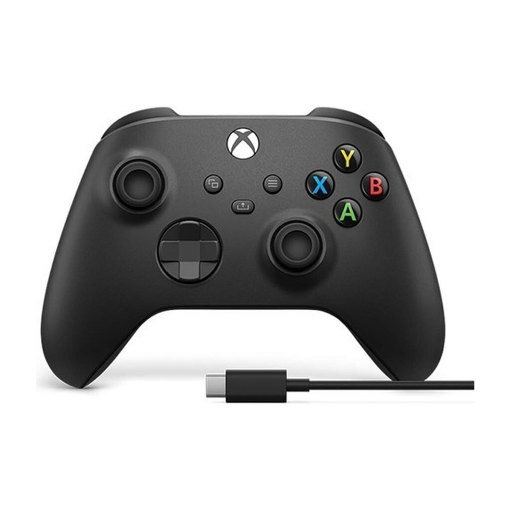 Control Wireless Xbox Series X/S – Negro+ cable USB C