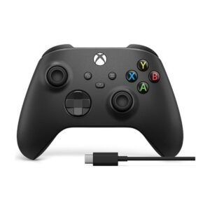Control Wireless Xbox Series X/S – Negro+ cable USB C
