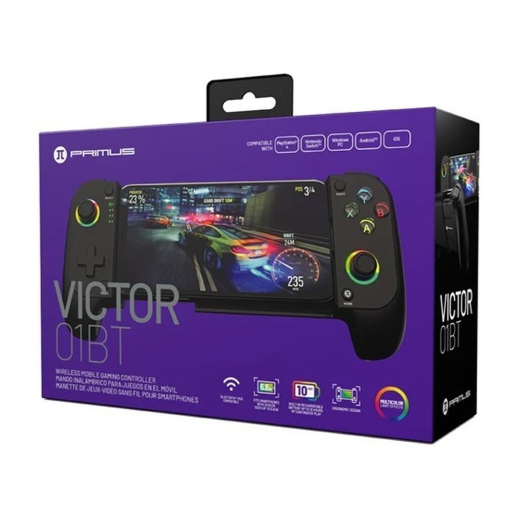 Primus Victor 01BT – PS/Switch/PC/Android/IOS – Negro