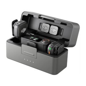 MICROFONO DJI MIC 3 – 2TX + 1 RX – CON ESTUCHE DE CARGA
