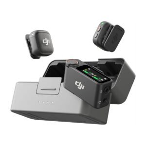 MICROFONO DJI MIC 3 – 2TX + 1 RX – CON ESTUCHE DE CARGA