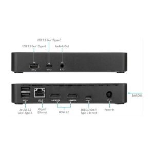 Docking Station Targus Dual 4K USB-C – HDMI – RJ45