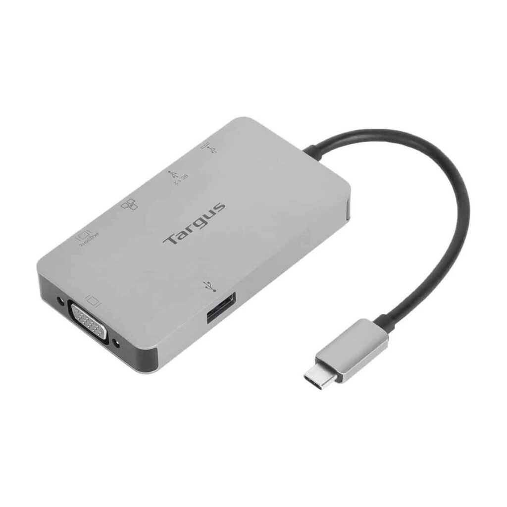 Docking Station Targus Single 4K – USB-C – HDMI – VGA – RJ45