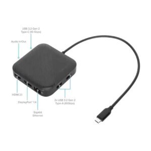 Docking Station Targus Dual 4K – USB-C – HDMI – DP – RJ45