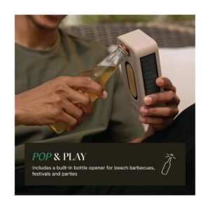 PARLANTES MARLEY RISE UP SOLAR – BLUETOOTH – CREMA