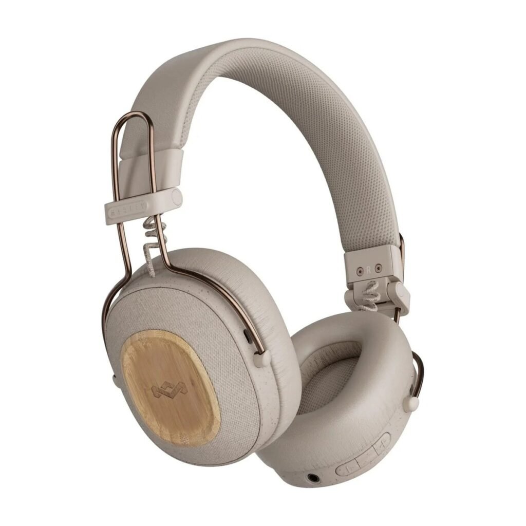 AUDIFONOS MARLEY POSITIVE VIBRATION RIDDIM – BLUETOOTH – CREMA