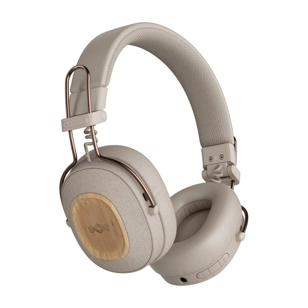 AUDIFONOS MARLEY POSITIVE VIBRATION RIDDIM – BLUETOOTH – CREMA