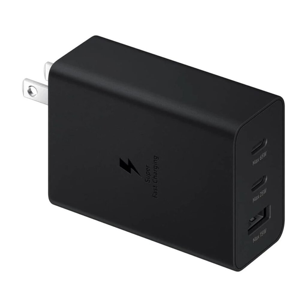 SAMSUNG CARGADOR USB-C 65W TRIO