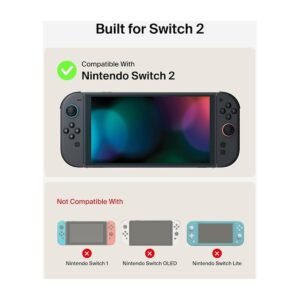 Estuche de viaje Belkin Nintendo SWITCH 2 – Charcoal – ENA002FQCH-V1