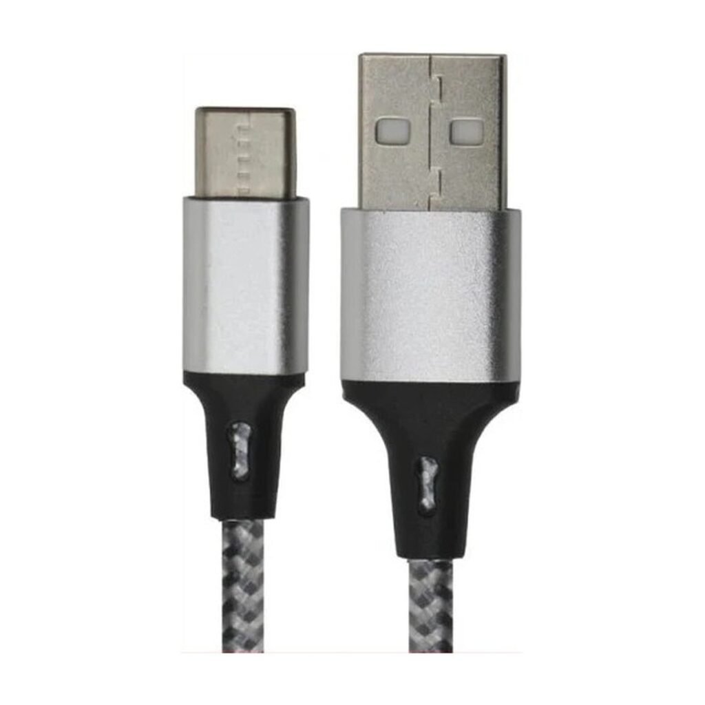CABLE NOVA TRENZADO USB-C A USB-A – 1.8 METROS – CARGA RAPIDA