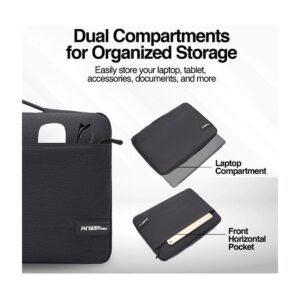 Argom Funda para Laptop Urban Sleeve 15 – Negro – ARG-SL-0018BK