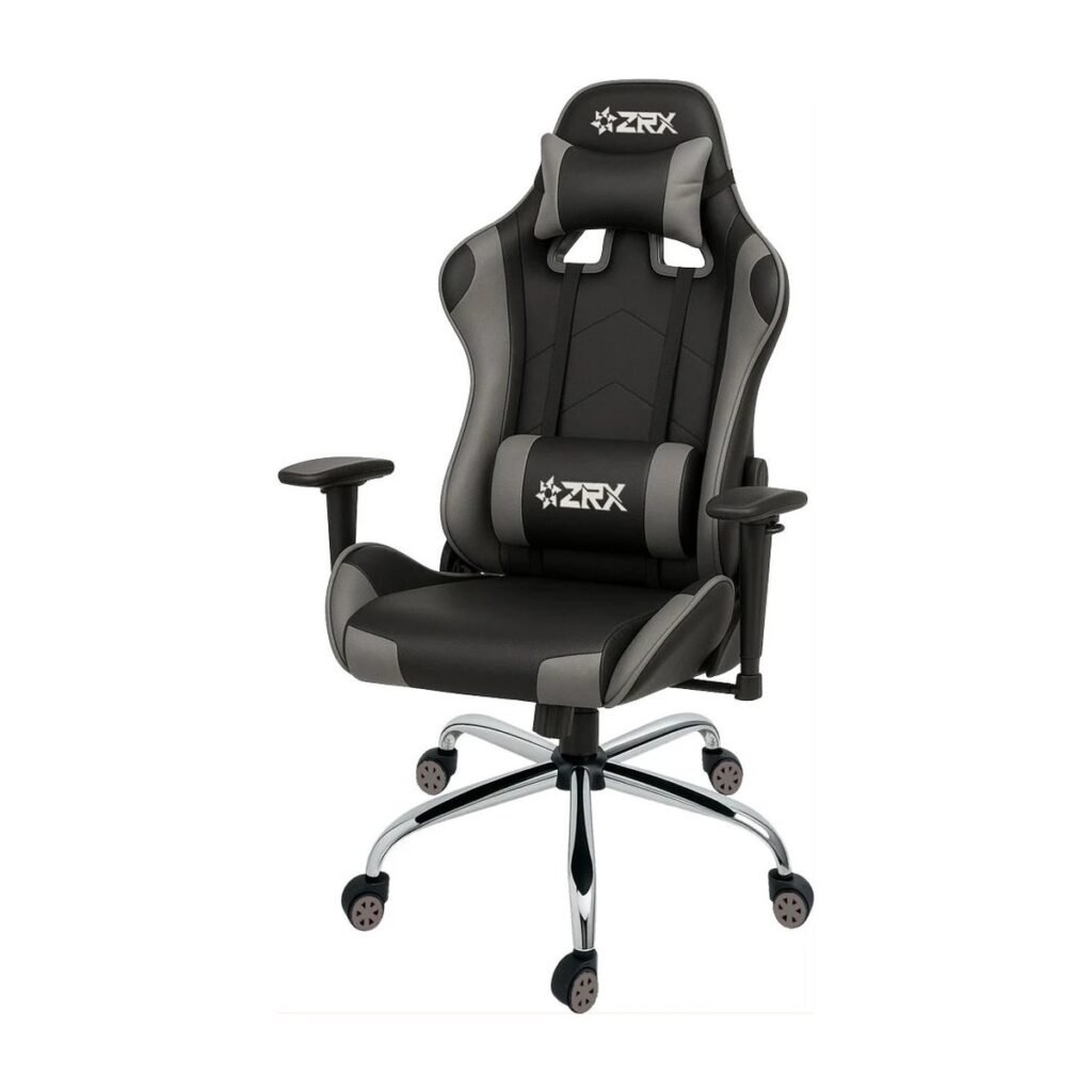 SILLA GAMING ZRX PRO – NEGRO CON GRIS