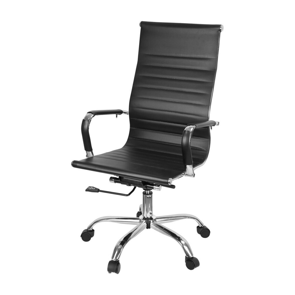 Silla Ejecutiva INOVA – Estructura Metálica – Cuero