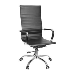 Silla Ejecutiva INOVA – Estructura Metálica – Cuero