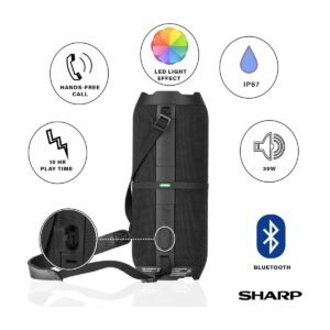 SHARP GX-BT390 IP67 60W – NEGRO