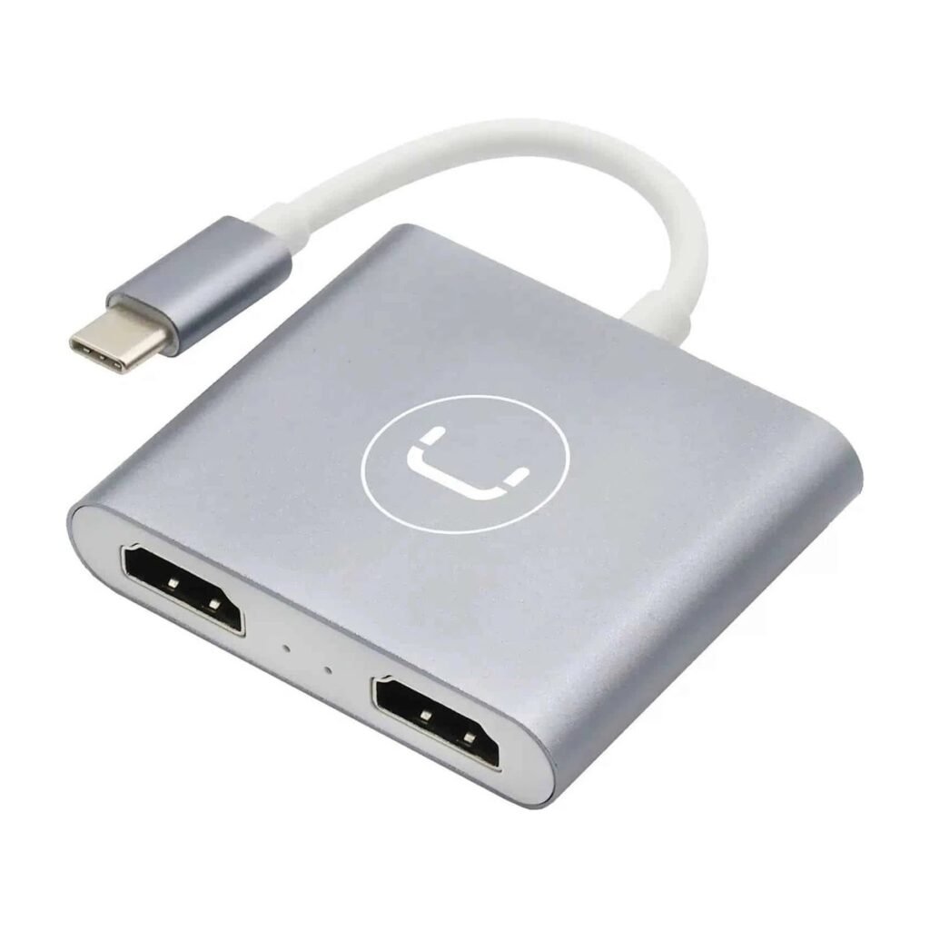 Hub UNNO USB-C a 2X HDMI