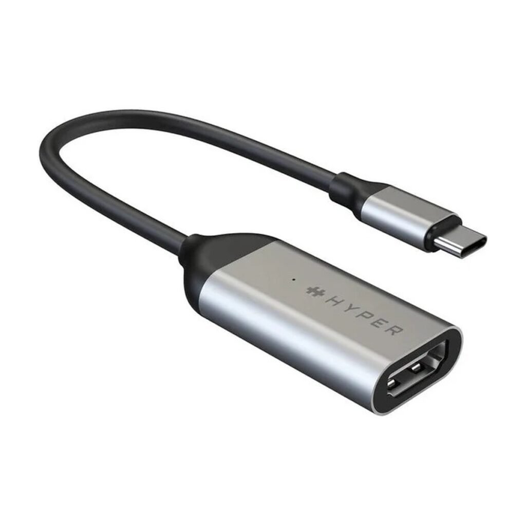 ADAPTADOR-CONVERTIDOR HYPER USB-C MACHO A HDMI HEMBRA 4K 60HZ