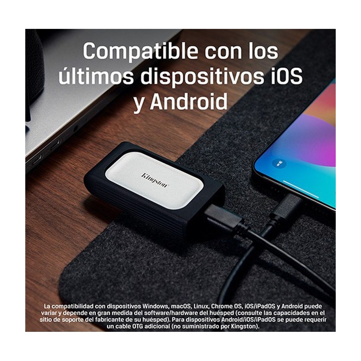 Kingston XS2000 1TB SSD portátil
