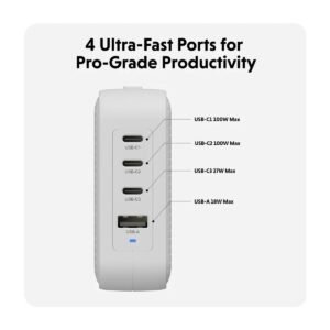 CARGADOR DE VIAJE HYPERJUICE – USB-C – 100W