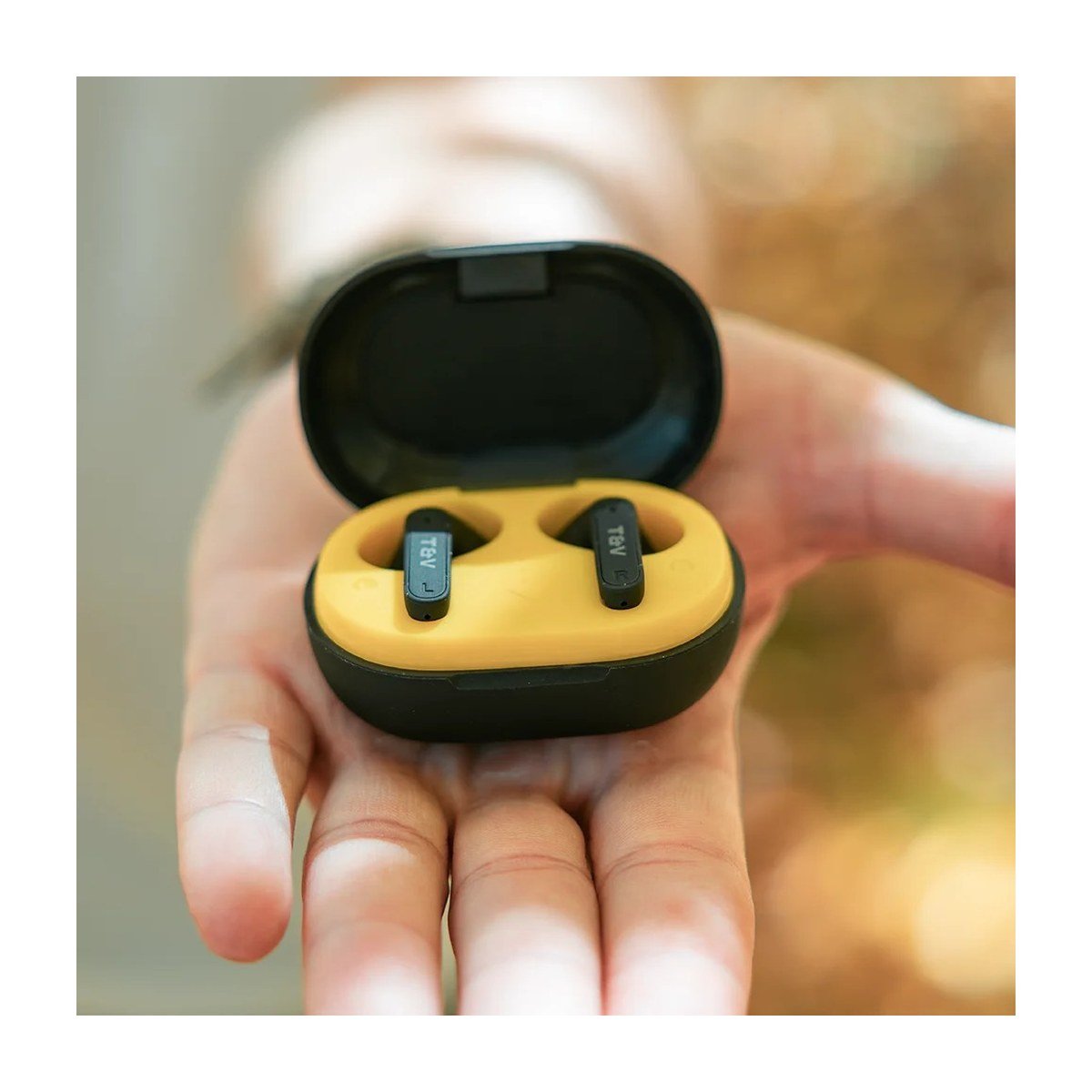 AUDIFONOS THONET & VANDER REIS – BLUETOOTH – NEGRO-AMARILLO