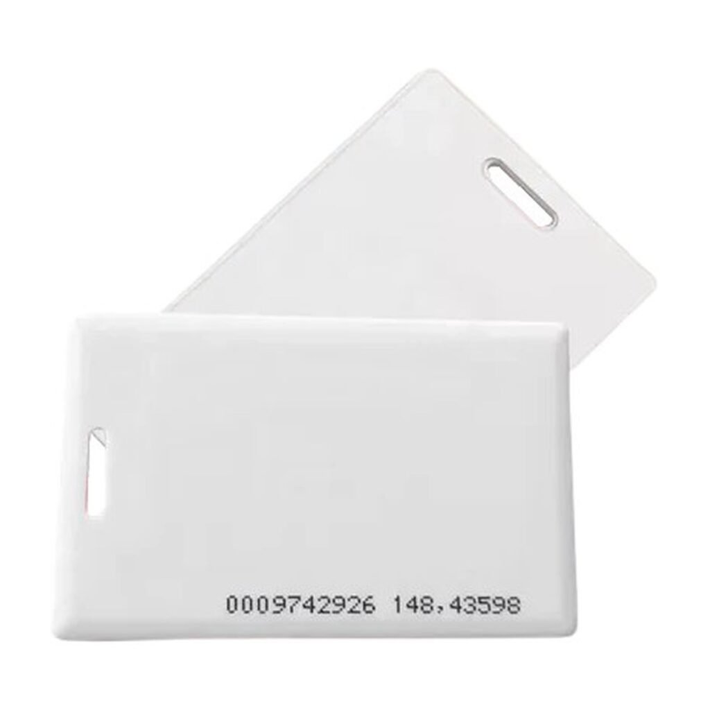 Tarjetas de Proximidad Zkteco – 85.5X54x1.85MM – CODIGO 10 DIGITOS