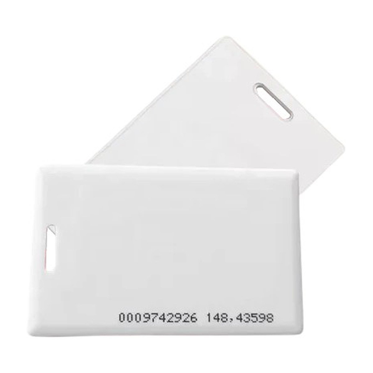 Tarjetas de Proximidad Zkteco – 85.5X54x1.85MM – CODIGO 10 DIGITOS