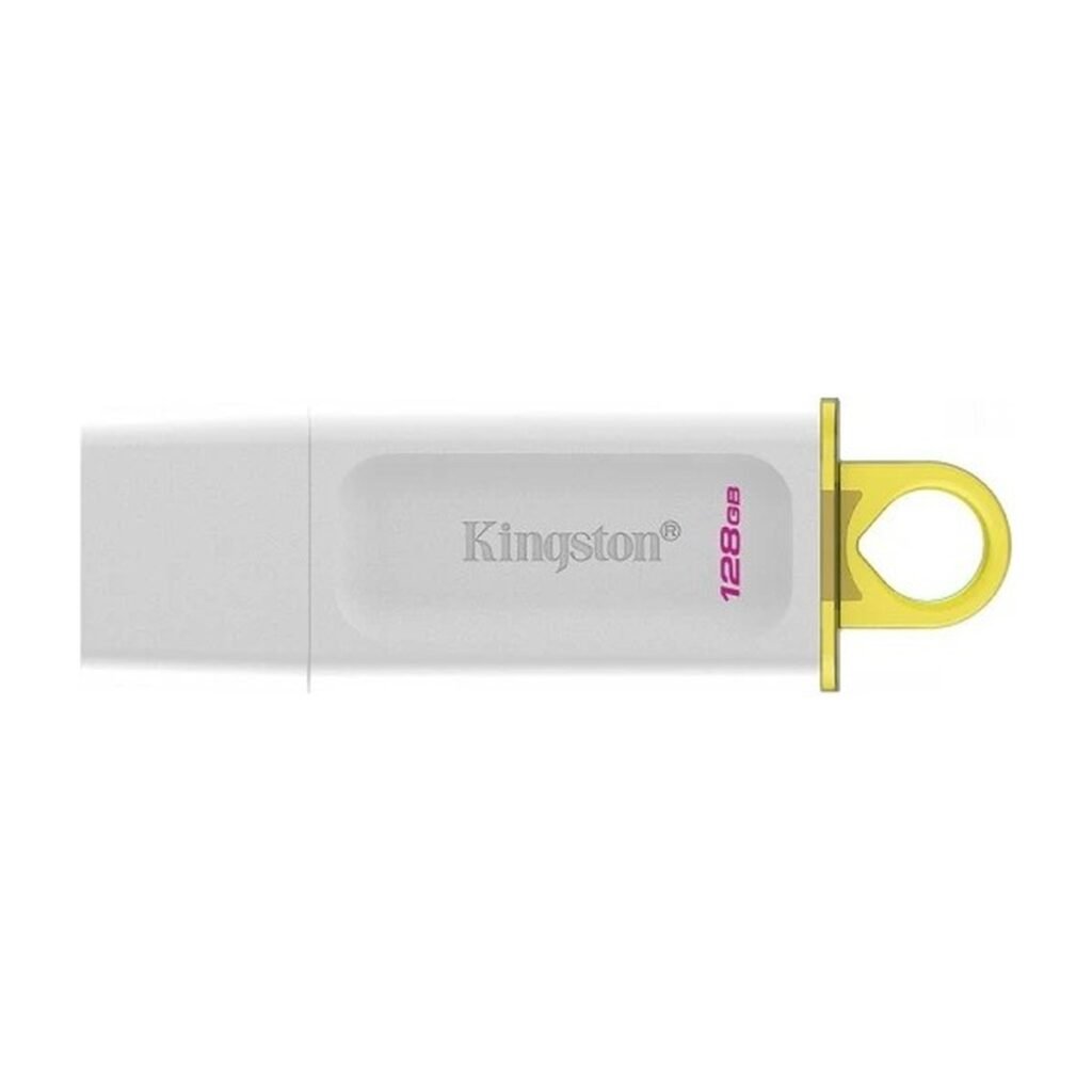 MEMORIA USB KINGSTON DATATRAVELER EXODIA – USB 3.2 – 128GB – BLANCA