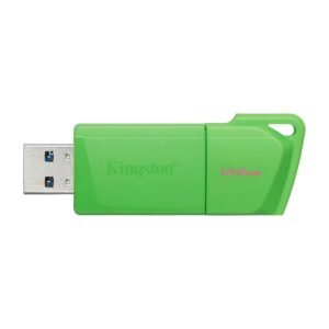 MEMORIA USB KINGSTON DATATRAVELER EXODIA M – USB 3.2 – 128GB – NEON VERDE